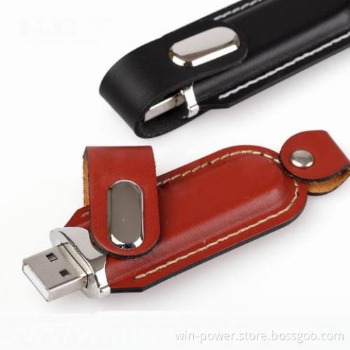 Luxury Leather USB Stick (USB--089(B))